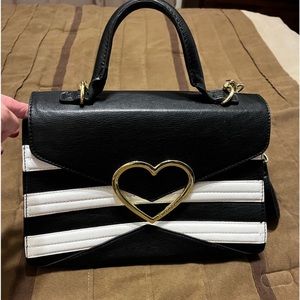 Betsey Johnson B&W Handbag